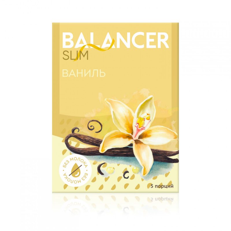 Коктейль BALANCER SLIM со вкусом «Ваниль», 5 саше